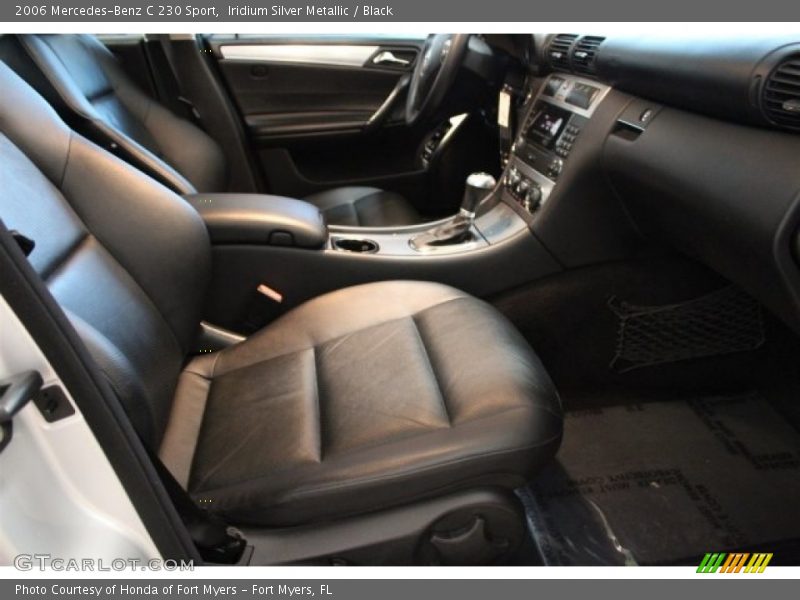 Iridium Silver Metallic / Black 2006 Mercedes-Benz C 230 Sport