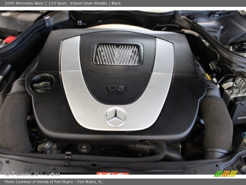 Iridium Silver Metallic / Black 2006 Mercedes-Benz C 230 Sport