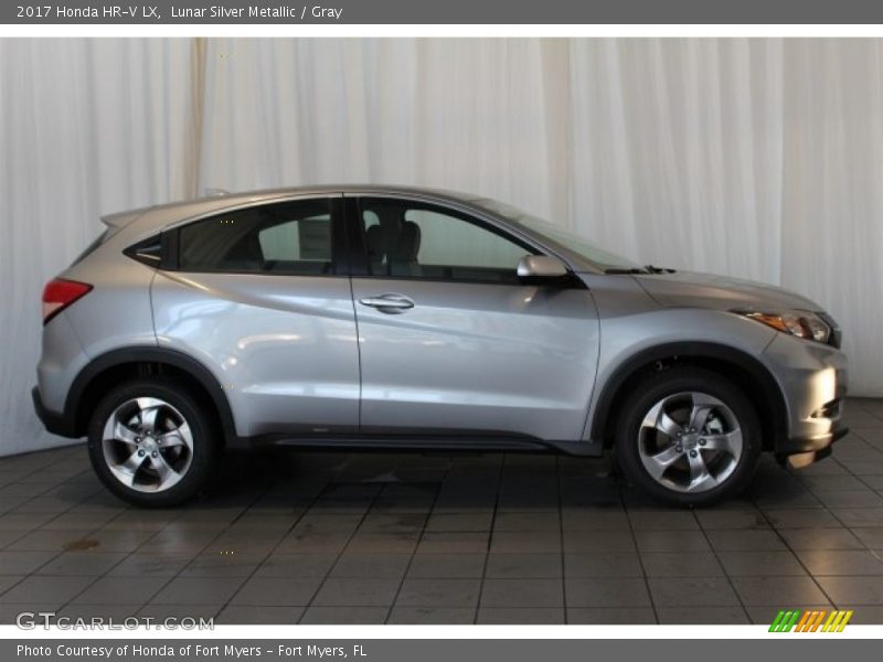 Lunar Silver Metallic / Gray 2017 Honda HR-V LX