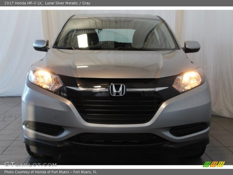 Lunar Silver Metallic / Gray 2017 Honda HR-V LX