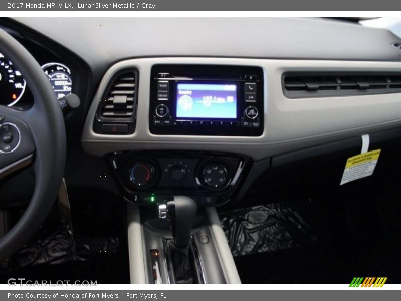 Lunar Silver Metallic / Gray 2017 Honda HR-V LX