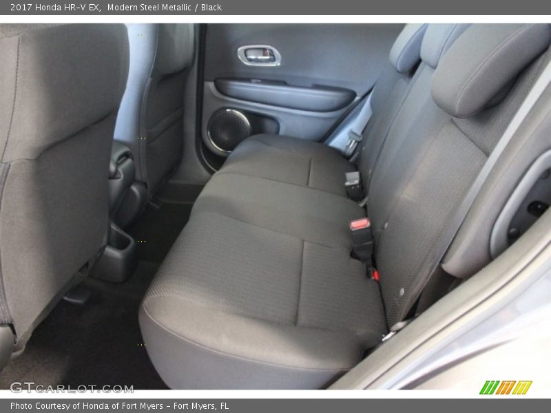 Modern Steel Metallic / Black 2017 Honda HR-V EX