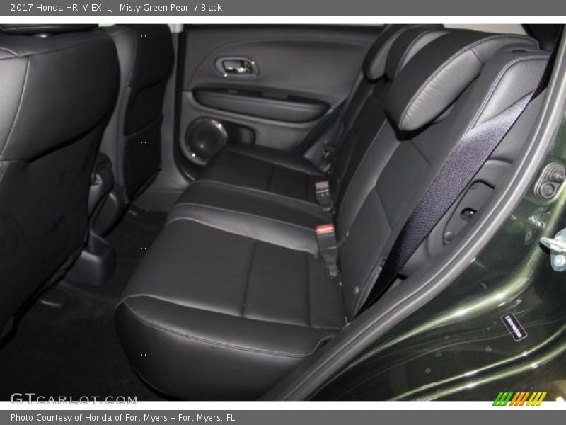 Misty Green Pearl / Black 2017 Honda HR-V EX-L