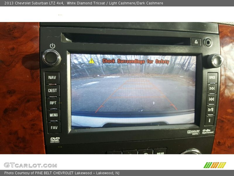 White Diamond Tricoat / Light Cashmere/Dark Cashmere 2013 Chevrolet Suburban LTZ 4x4