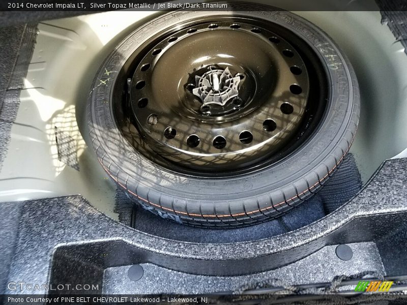 Silver Topaz Metallic / Jet Black/Dark Titanium 2014 Chevrolet Impala LT