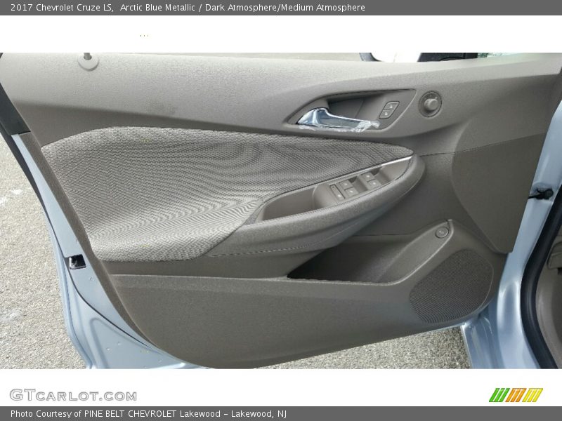 Arctic Blue Metallic / Dark Atmosphere/Medium Atmosphere 2017 Chevrolet Cruze LS
