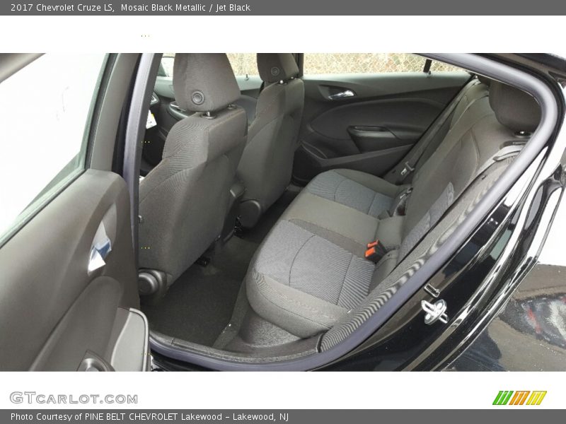 Mosaic Black Metallic / Jet Black 2017 Chevrolet Cruze LS