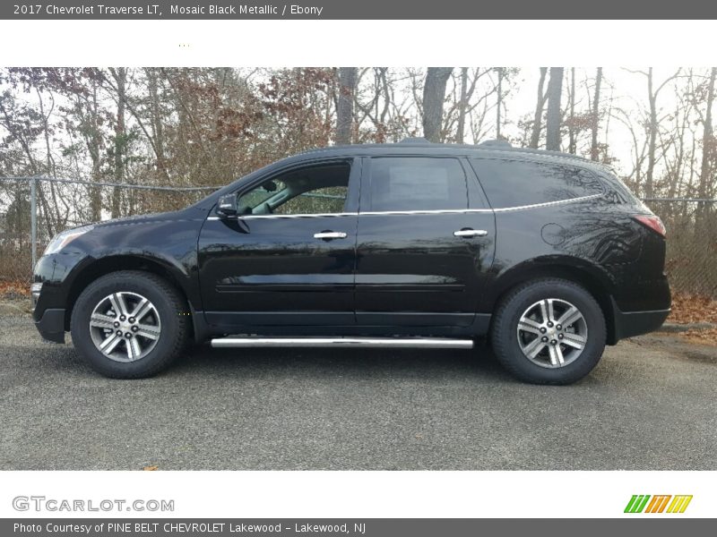 Mosaic Black Metallic / Ebony 2017 Chevrolet Traverse LT