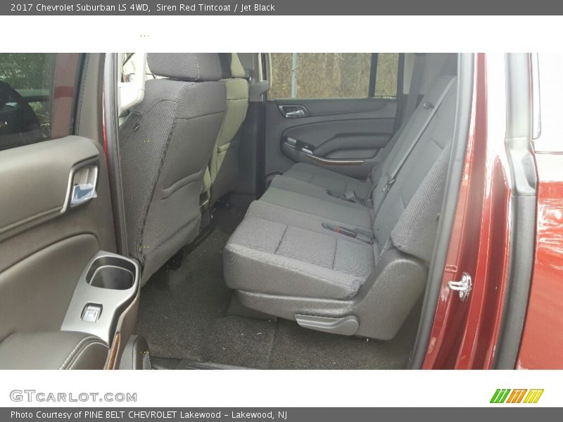 Siren Red Tintcoat / Jet Black 2017 Chevrolet Suburban LS 4WD