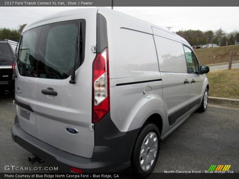 Silver / Pewter 2017 Ford Transit Connect XL Van