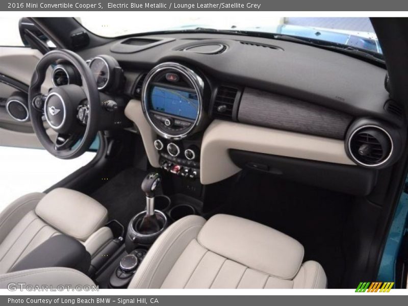  2016 Convertible Cooper S Lounge Leather/Satellite Grey Interior