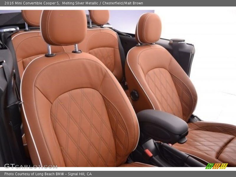 Front Seat of 2016 Convertible Cooper S