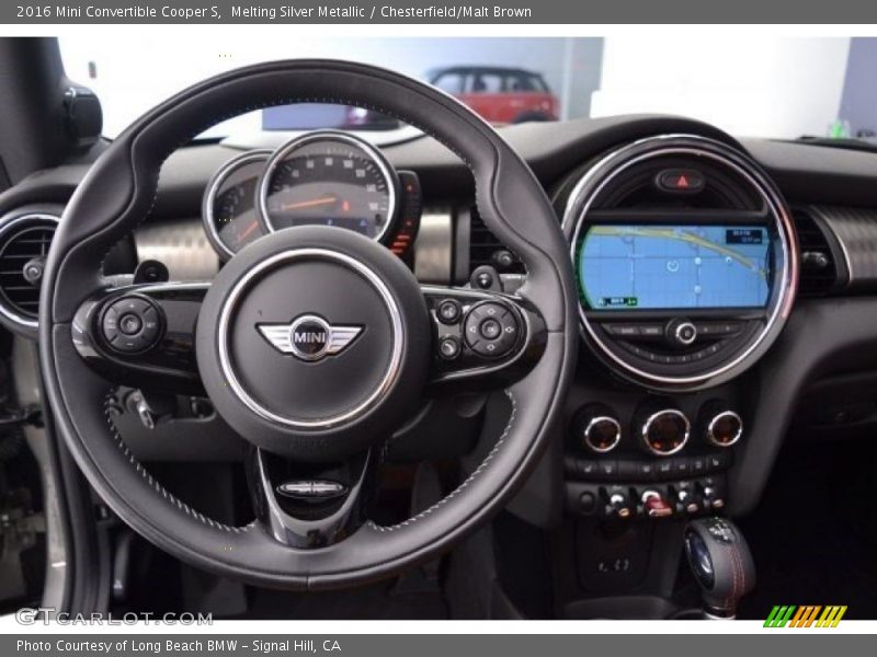Dashboard of 2016 Convertible Cooper S