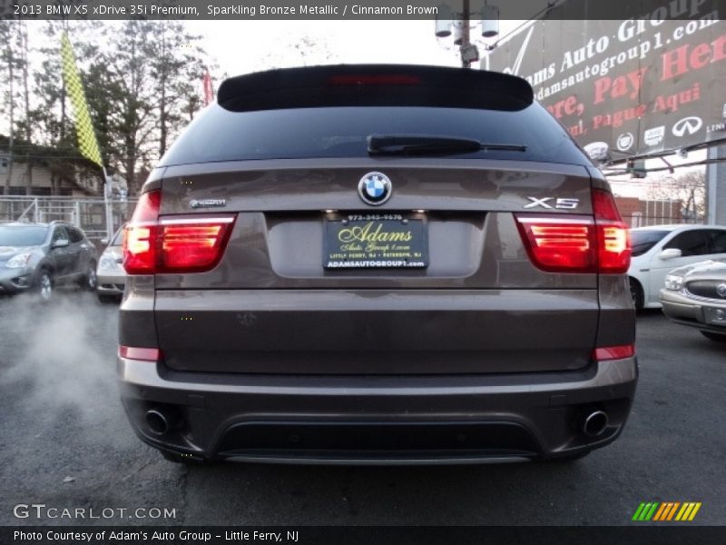 Sparkling Bronze Metallic / Cinnamon Brown 2013 BMW X5 xDrive 35i Premium