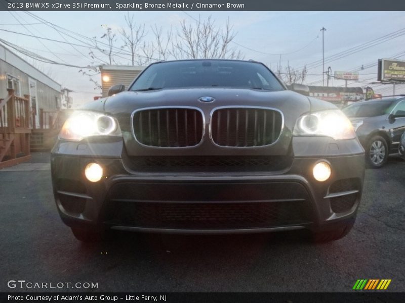 Sparkling Bronze Metallic / Cinnamon Brown 2013 BMW X5 xDrive 35i Premium