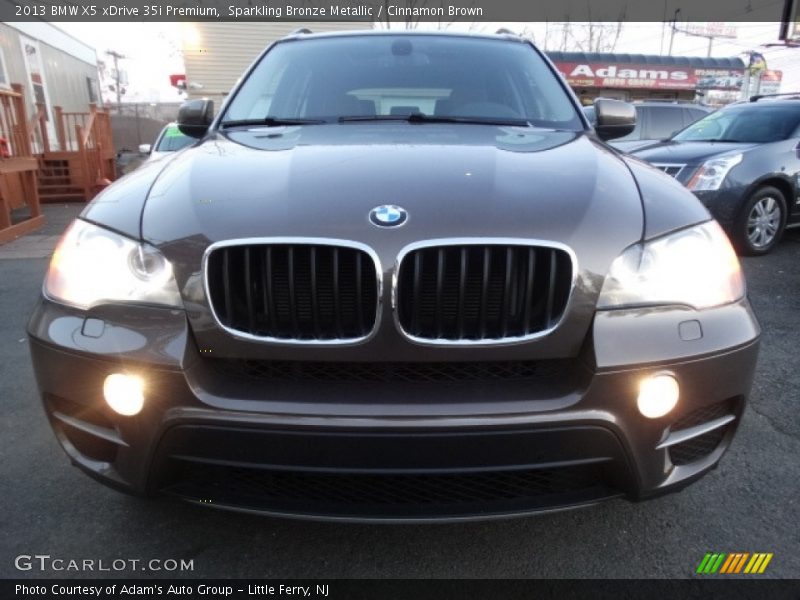 Sparkling Bronze Metallic / Cinnamon Brown 2013 BMW X5 xDrive 35i Premium