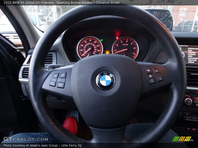Sparkling Bronze Metallic / Cinnamon Brown 2013 BMW X5 xDrive 35i Premium