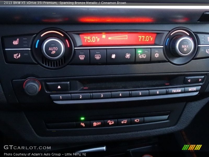 Sparkling Bronze Metallic / Cinnamon Brown 2013 BMW X5 xDrive 35i Premium