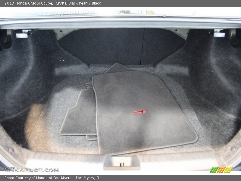 Crystal Black Pearl / Black 2013 Honda Civic Si Coupe