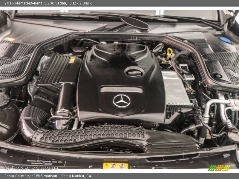 Black / Black 2016 Mercedes-Benz C 300 Sedan