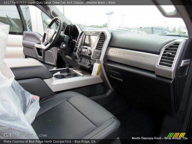 Shadow Black / Black 2017 Ford F550 Super Duty Lariat Crew Cab 4x4 Chassis