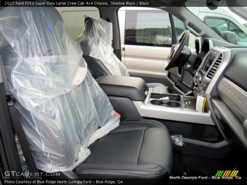 Shadow Black / Black 2017 Ford F550 Super Duty Lariat Crew Cab 4x4 Chassis
