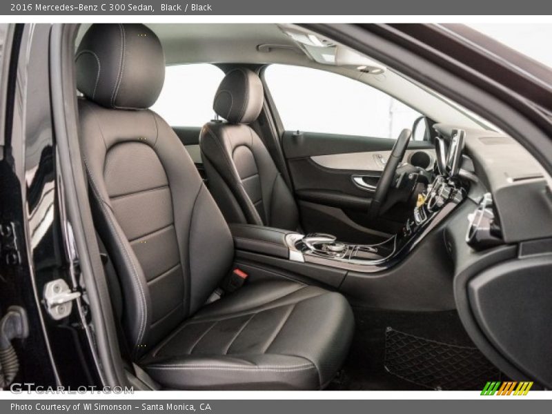 Black / Black 2016 Mercedes-Benz C 300 Sedan