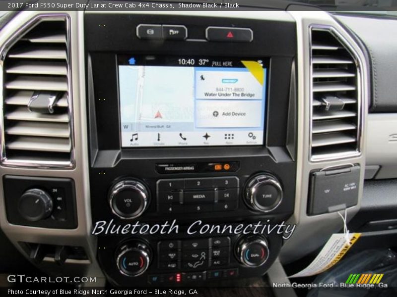 Shadow Black / Black 2017 Ford F550 Super Duty Lariat Crew Cab 4x4 Chassis