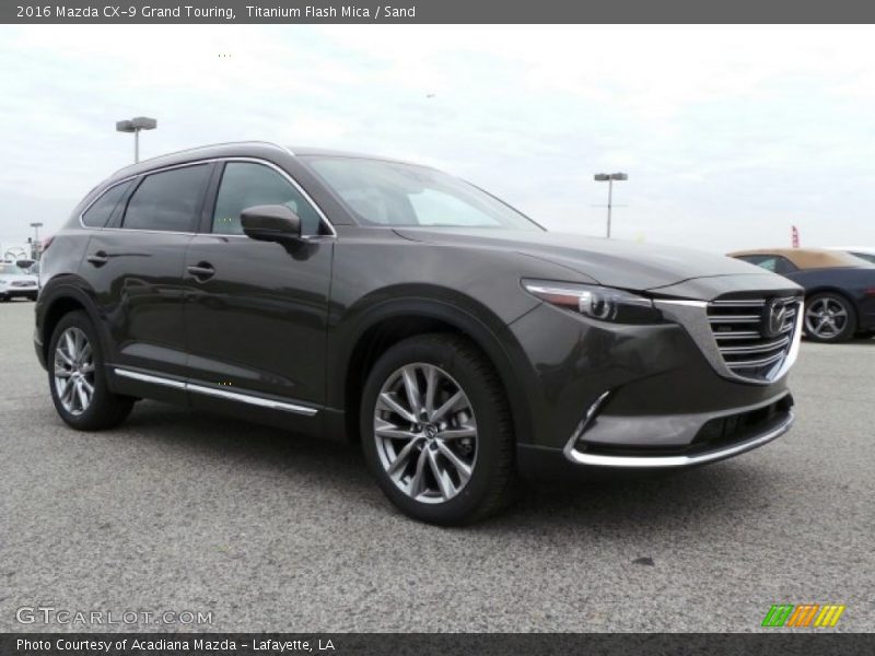 Titanium Flash Mica / Sand 2016 Mazda CX-9 Grand Touring
