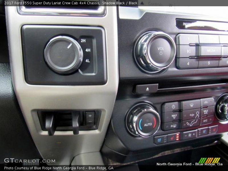 Shadow Black / Black 2017 Ford F550 Super Duty Lariat Crew Cab 4x4 Chassis