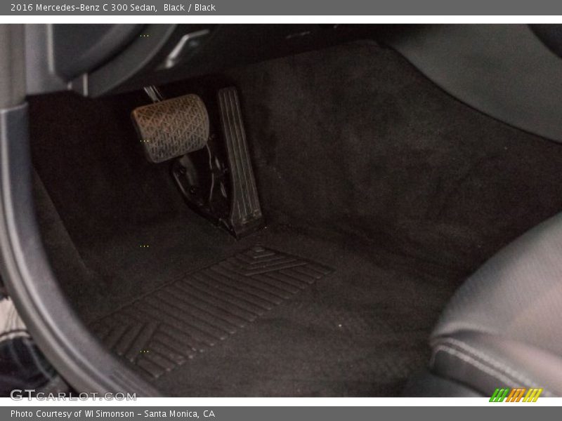 Black / Black 2016 Mercedes-Benz C 300 Sedan