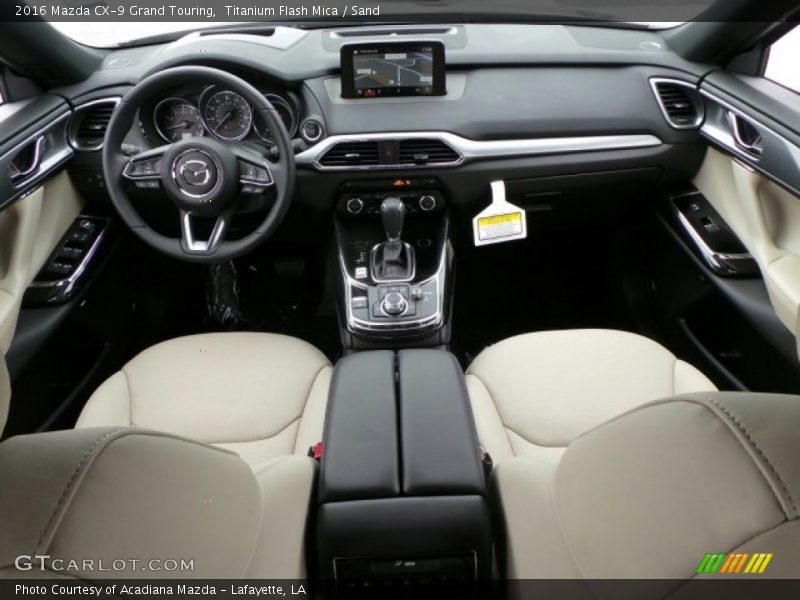 Titanium Flash Mica / Sand 2016 Mazda CX-9 Grand Touring