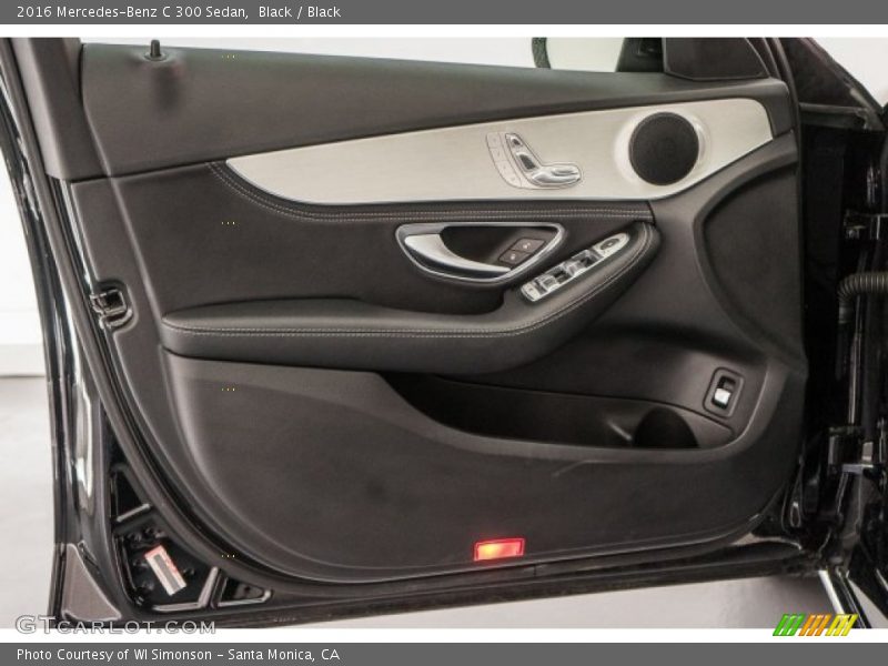 Black / Black 2016 Mercedes-Benz C 300 Sedan