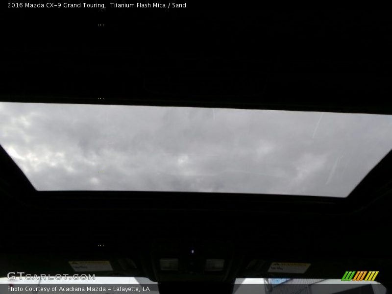 Titanium Flash Mica / Sand 2016 Mazda CX-9 Grand Touring