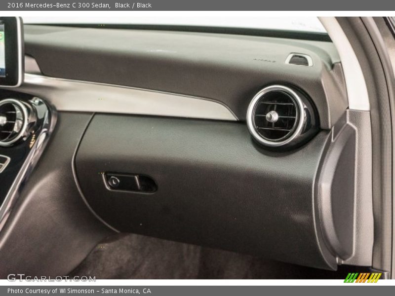 Black / Black 2016 Mercedes-Benz C 300 Sedan