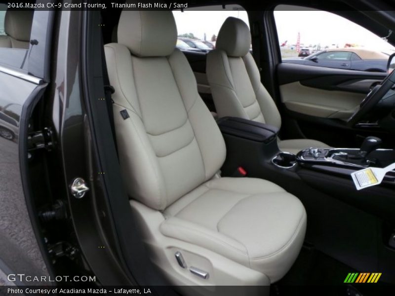 Titanium Flash Mica / Sand 2016 Mazda CX-9 Grand Touring