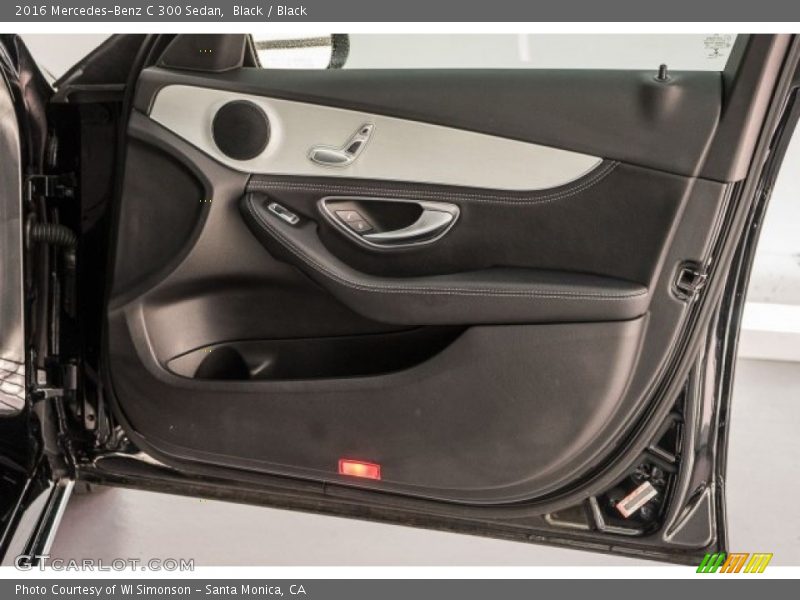 Black / Black 2016 Mercedes-Benz C 300 Sedan