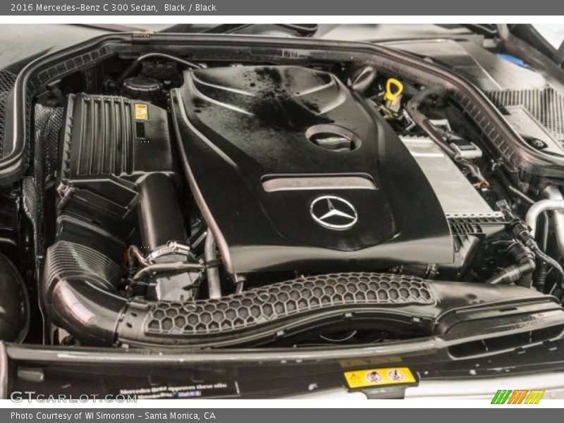 Black / Black 2016 Mercedes-Benz C 300 Sedan