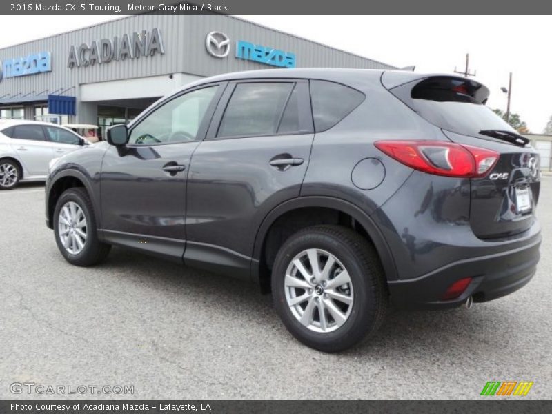 Meteor Gray Mica / Black 2016 Mazda CX-5 Touring