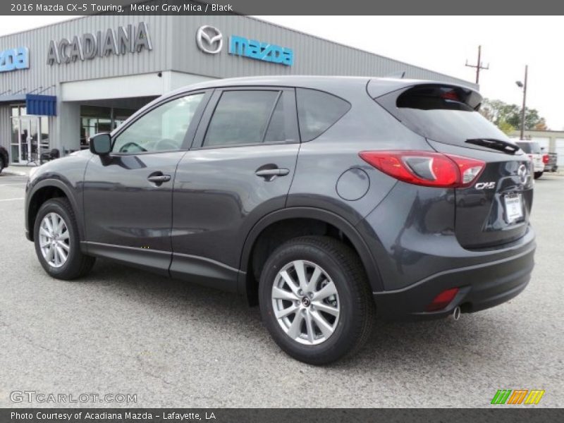 Meteor Gray Mica / Black 2016 Mazda CX-5 Touring