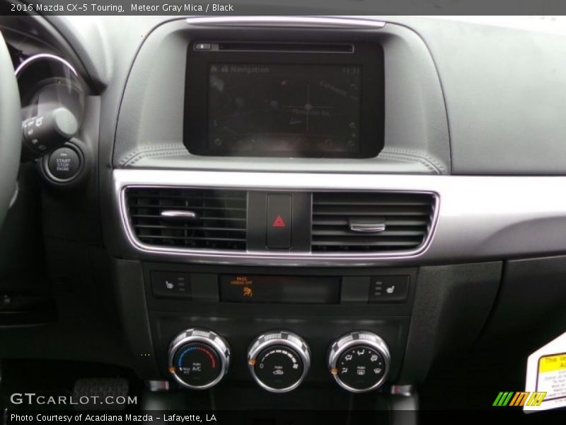 Meteor Gray Mica / Black 2016 Mazda CX-5 Touring