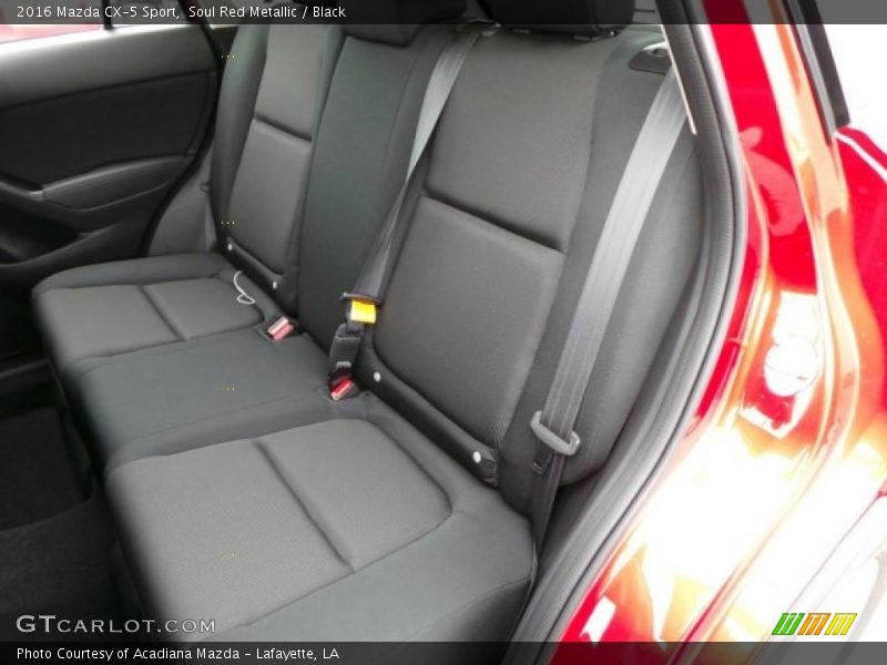 Soul Red Metallic / Black 2016 Mazda CX-5 Sport