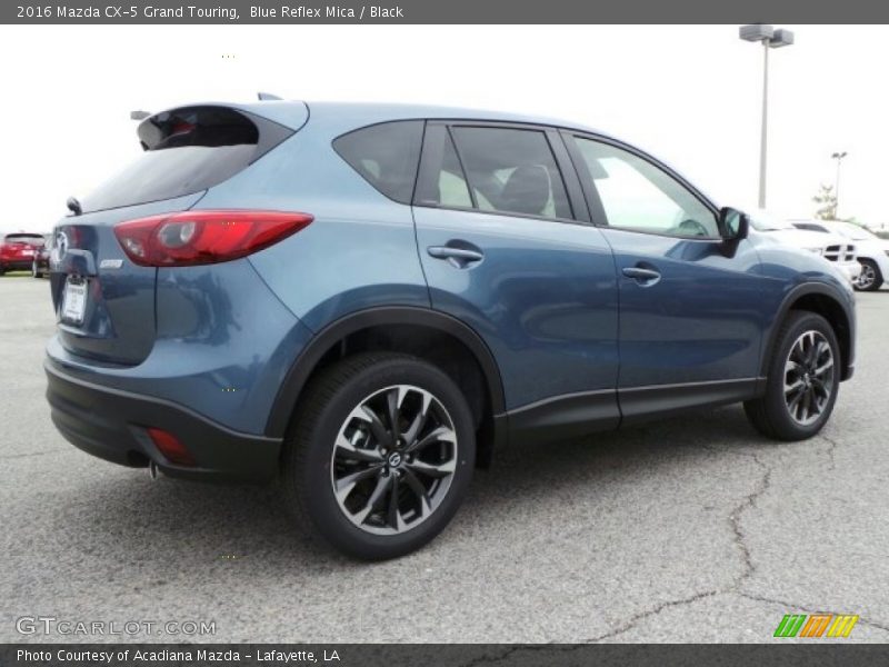 Blue Reflex Mica / Black 2016 Mazda CX-5 Grand Touring
