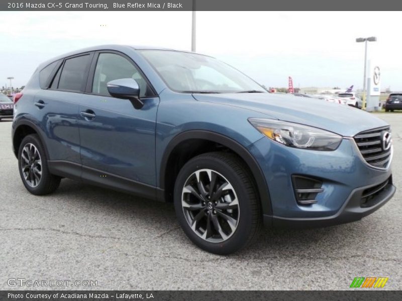 Blue Reflex Mica / Black 2016 Mazda CX-5 Grand Touring