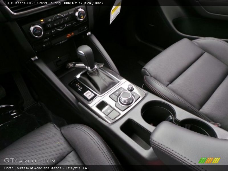 Blue Reflex Mica / Black 2016 Mazda CX-5 Grand Touring