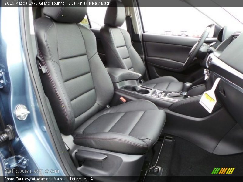 Blue Reflex Mica / Black 2016 Mazda CX-5 Grand Touring
