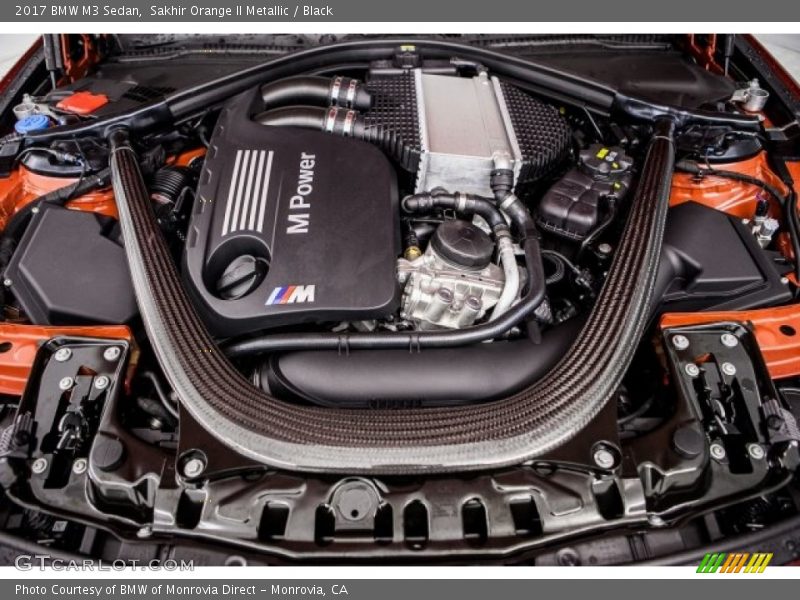  2017 M3 Sedan Engine - 3.0 Liter TwinPower Turbocharged DOHC 24-Valve VVT Inline 6 Cylinder