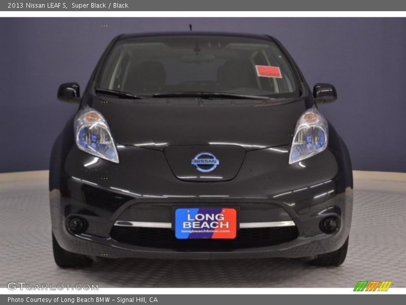Super Black / Black 2013 Nissan LEAF S