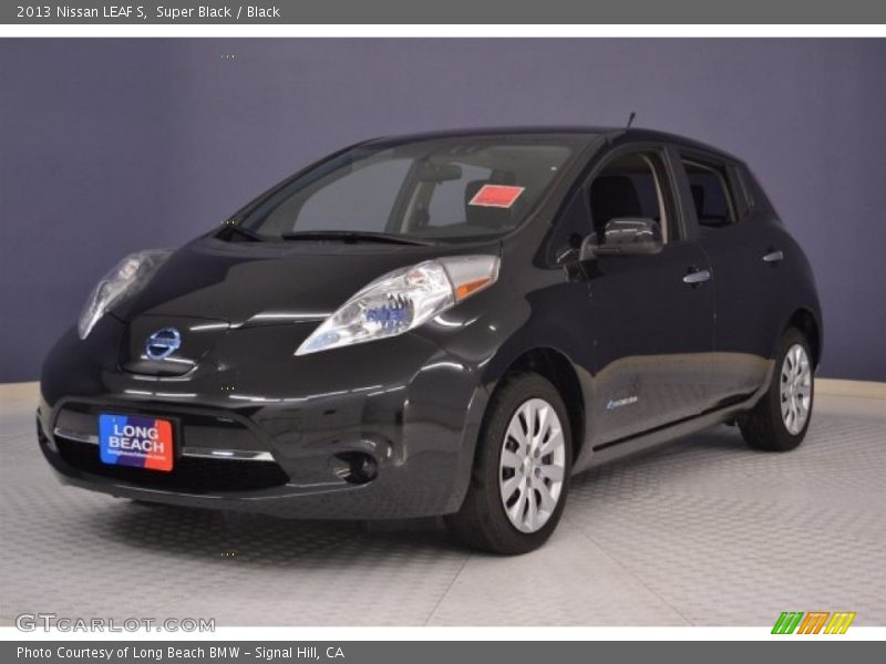 Super Black / Black 2013 Nissan LEAF S