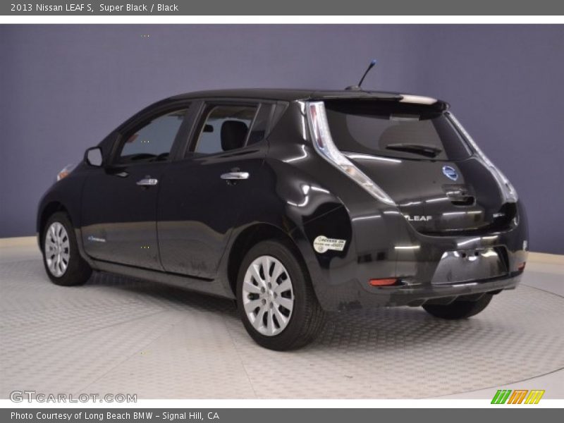 Super Black / Black 2013 Nissan LEAF S